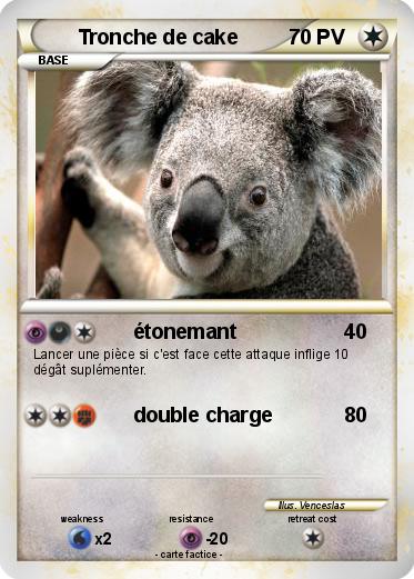 Pokemon Tronche de cake