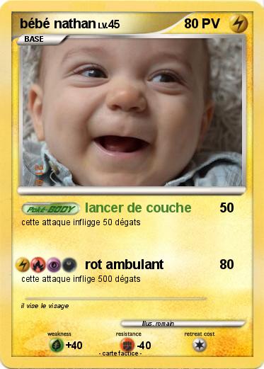 Pokemon bébé nathan