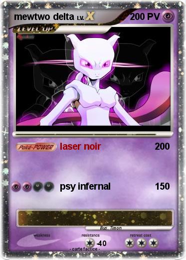 Pokemon mewtwo delta