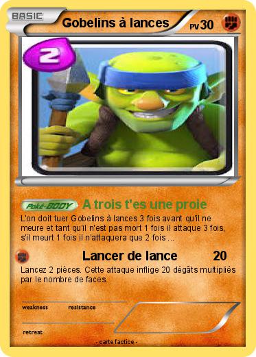 Pokemon Gobelins à lances