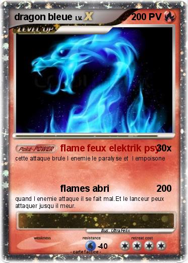 Pokemon dragon bleue