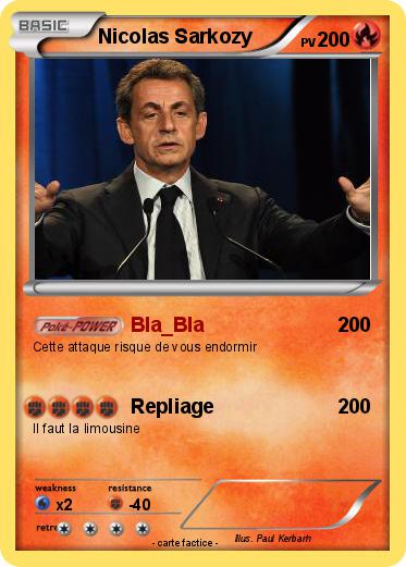 Pokemon Nicolas Sarkozy
