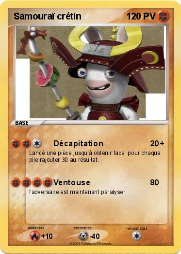 Pokemon Samouraï crétin