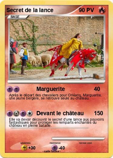 Pokemon Secret de la lance