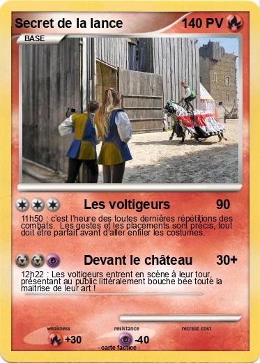 Pokemon Secret de la lance