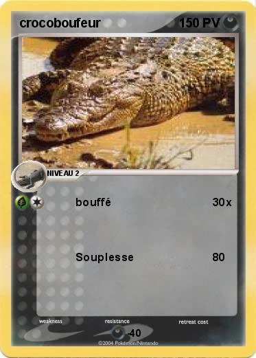 Pokemon crocoboufeur