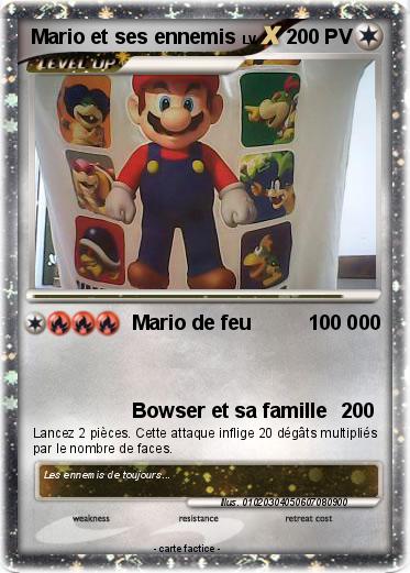 Pokemon Mario et ses ennemis