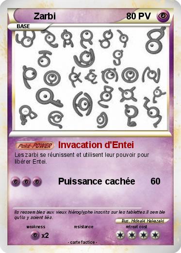 Pokemon Zarbi
