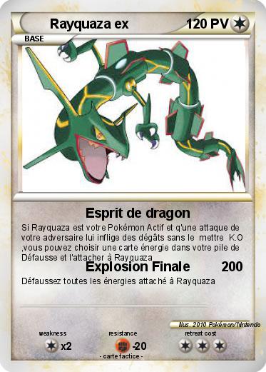 Pokemon Rayquaza ex