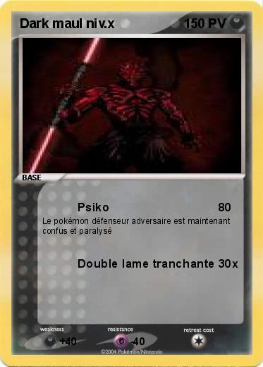 Pokemon Dark maul niv.x