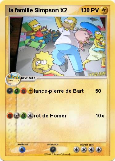 Pokemon la famille Simpson X2