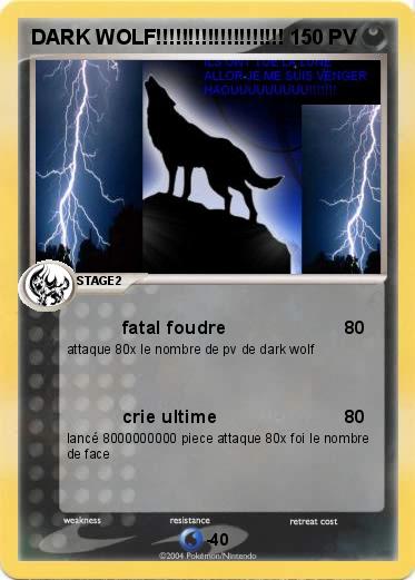 Pokemon DARK WOLF!!!!!!!!!!!!!!!!!!!!