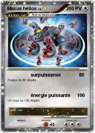Pokemon Maxus hélios