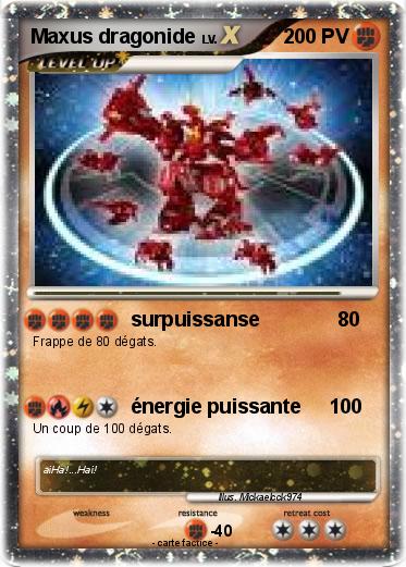 Pokemon Maxus dragonide