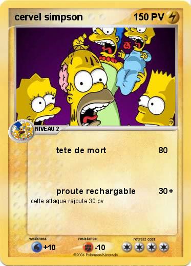 Pokemon cervel simpson