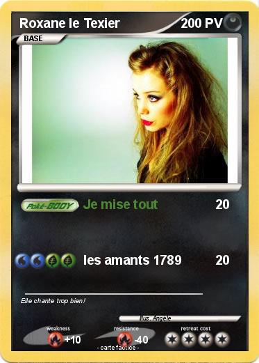 Pokemon Roxane le Texier