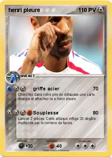 Pokemon henri pleure