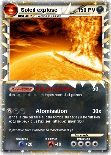 Pokemon Soleil explose