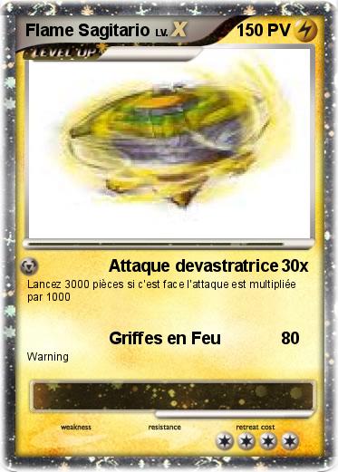 Pokemon Flame Sagitario