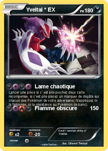Pokemon Yveltal * EX