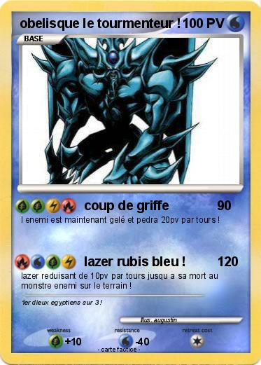 Pokemon obelisque le tourmenteur !