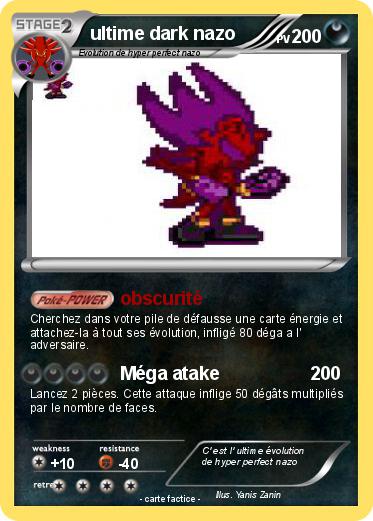 Pokemon ultime dark nazo