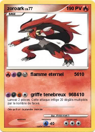 Pokemon zoroark