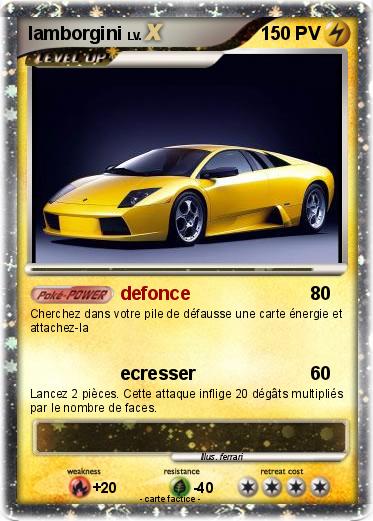 Pokemon lamborgini