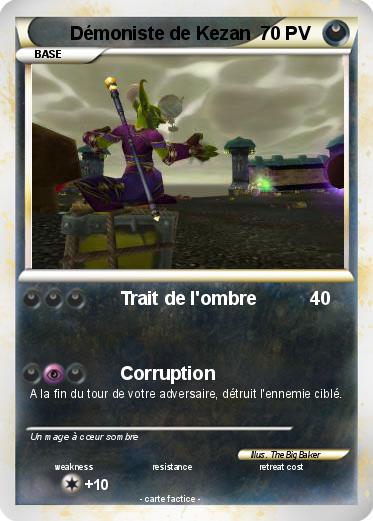 Pokemon Démoniste de Kezan