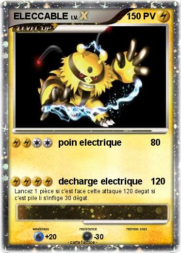 Pokemon ELECCABLE
