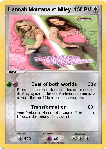 Pokemon Hannah Montana et Miley