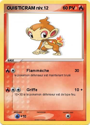 Pokemon OUISTICRAM niv.12