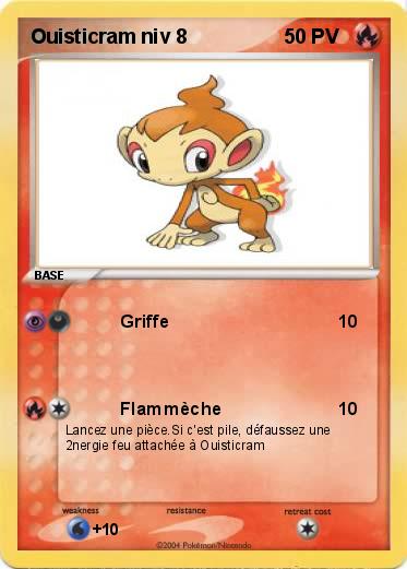 Pokemon Ouisticram niv 8