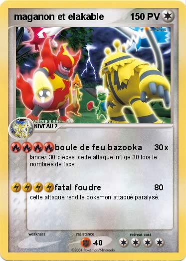 Pokemon maganon et elakable