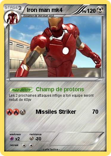 Pokemon Iron man mk4