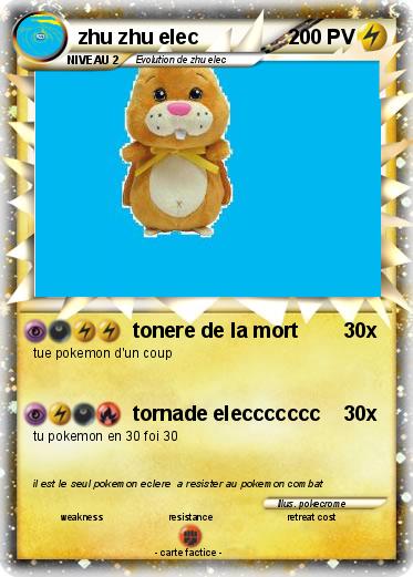 Pokemon zhu zhu elec