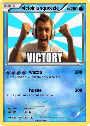 Pokemon victoir a squeezie