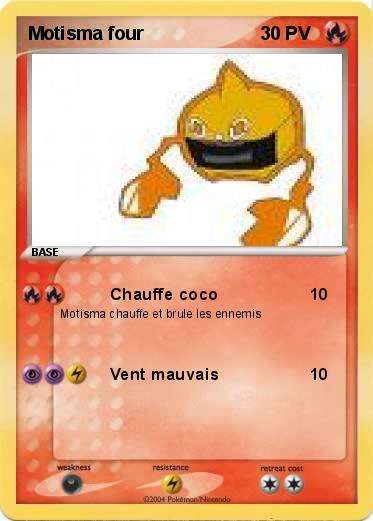 Pokemon Motisma four