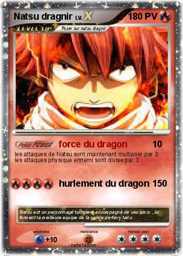 Pokemon Natsu dragnir