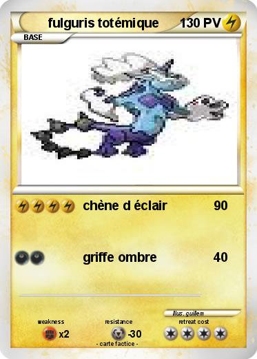 Pokemon fulguris totémique