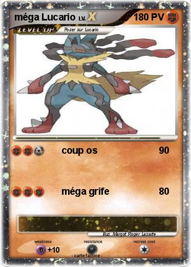Pokemon méga Lucario