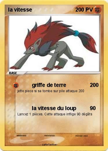 Pokemon la vitesse