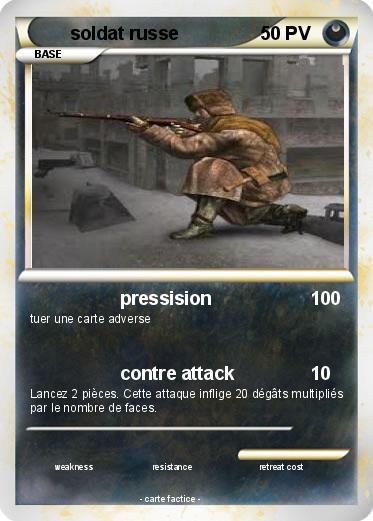 Pokemon soldat russe