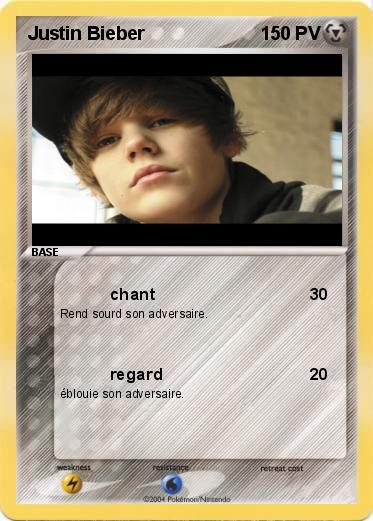 Pokemon Justin Bieber