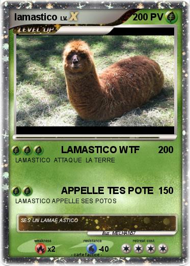 Pokemon lamastico