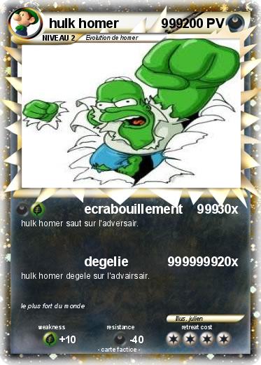 Pokemon hulk homer            999