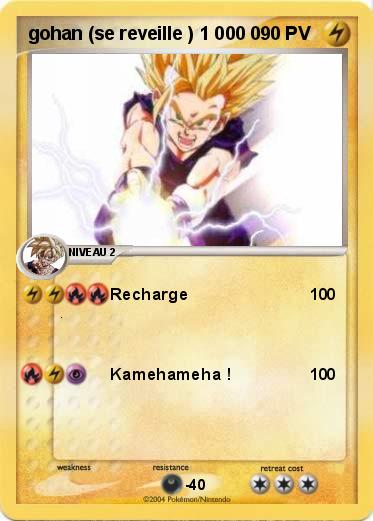 Pokemon gohan (se reveille ) 1 000 0
