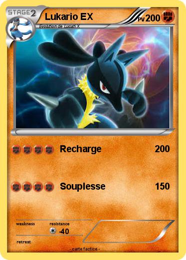 Pokemon Lukario EX