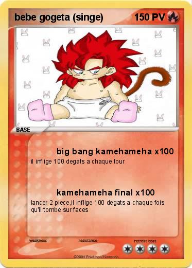 Pokemon bebe gogeta (singe)