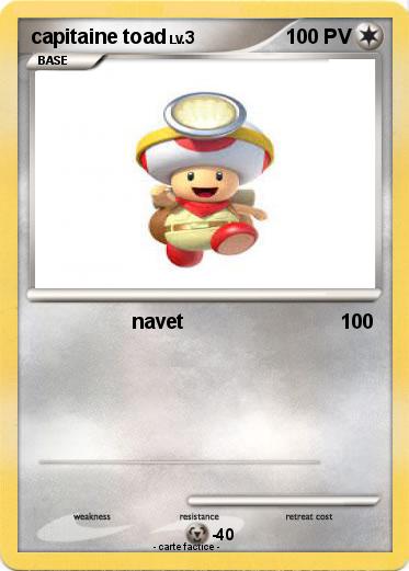 Pokemon capitaine toad